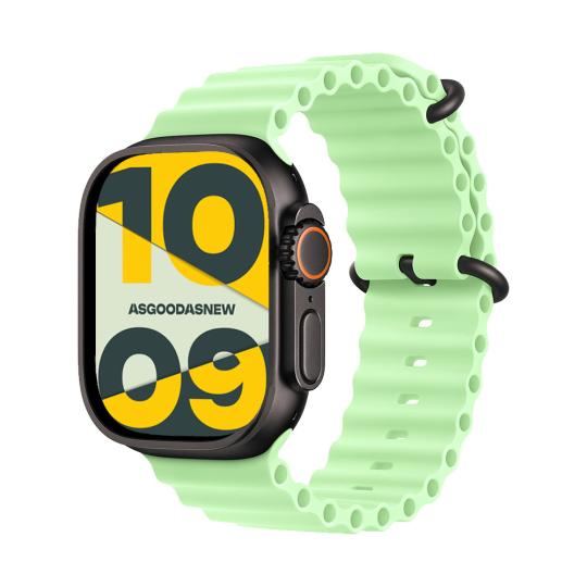 Apple Watch Ultra 3 GPS + Cellular 49mm titanio negro Correan ocean verde neón