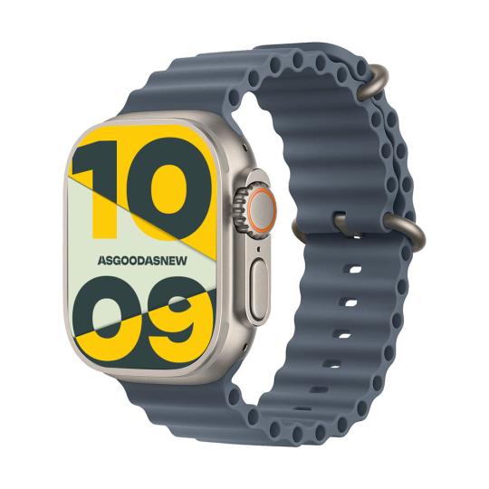 Apple Watch Ultra 3 GPS + Cellular 49mm titanio natural Correa ocean azul náutico