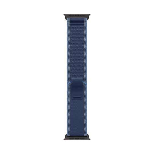 Apple Watch Ultra 3 GPS + Cellular 49mm Titan schwarz Trail Loop blau/hellblau S/M