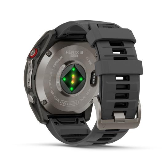 Garmin Fenix 8 Pro AMOLED Sapphire 51mm graphite/noir titane (010-03199-11)