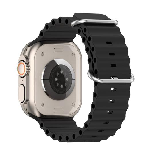 Apple Watch Ultra GPS + Cellular 49mm Natur – inkl. 2 Ocean Armbänder weiß & schwarz, limitiert