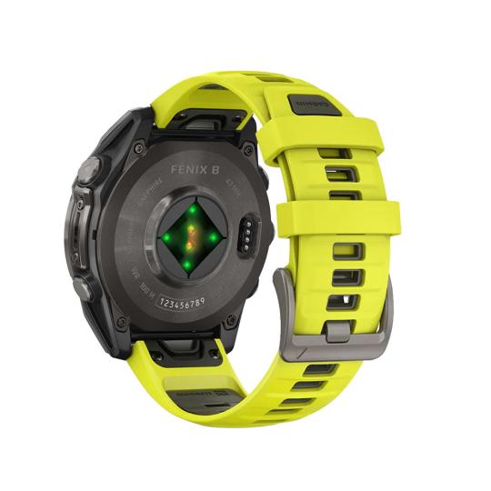 Garmin Fenix 8 AMOLED Sapphire 47mm schwarz/grün DLC