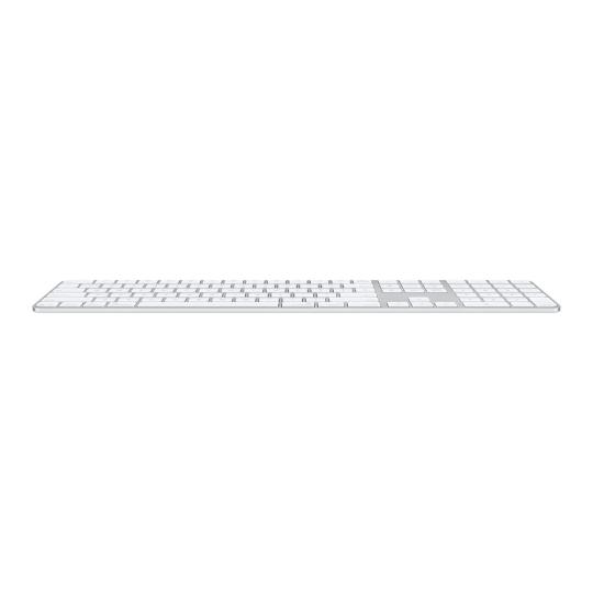 Apple Magic Keyboard mit Touch ID und Ziffernblock für Mac mit Apple Chip (MXK73D/A) bianco
