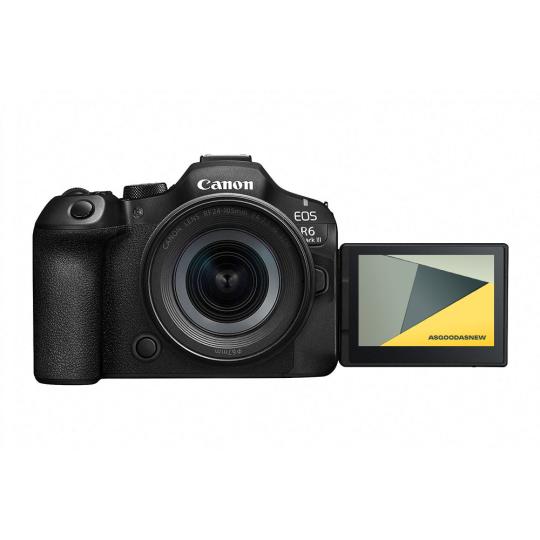 Canon EOS R6 Mark III con obiettivo RF 24-105 mm F4-7.1 IS STM nero