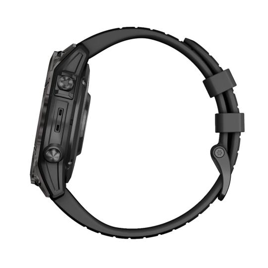 Garmin Epix Pro (Gen 2) Sapphire steinweiss/titanium titan QuickFit-Silikonarmband (010-02803-21)