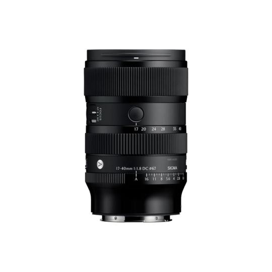 Sigma 17-40mm 1:1.8 Art DC pour Fujifilm X noir
