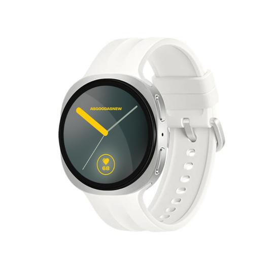 Samsung Galaxy Watch9 plateado 40mm Sport Band cream S/M 32GB
