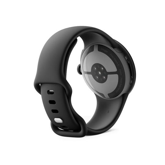 Google Pixel Watch 5 matte black 45mm Sportarmband obsidian (Wi-Fi) 64GB