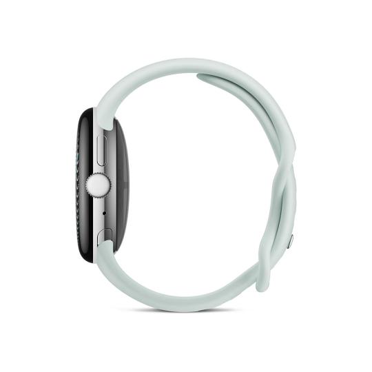 Google Pixel Watch 5 argent poli 45mm Bracelet sport brume (Wi-Fi) 64Go