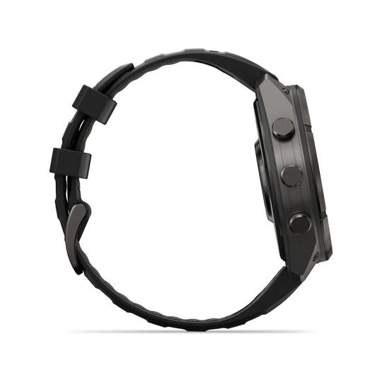 Garmin Fenix 9 47mm noir/gris charbon DLC titane (010-04762-11) 64Go