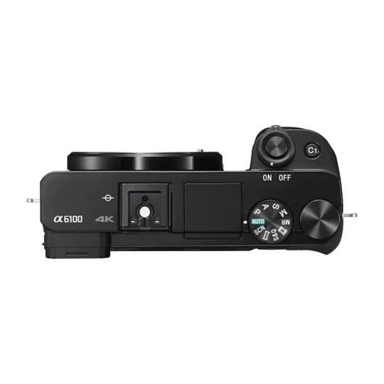 Sony Alpha 6100 schwarz mit Objektiv 16-50mm 1:3.5-5.6 E PZ OSS II schwarz