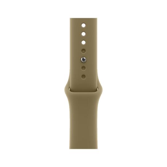 Apple Watch Series 12 GPS + Cellular 46mm Aluminium dunkelbronze Sportarmband oliv M/L 64GB