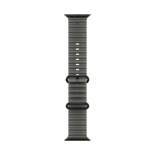 Apple Watch Ultra 4 GPS + Cellular 49mm titane noir Bracelet ocean noir translucide 64Go