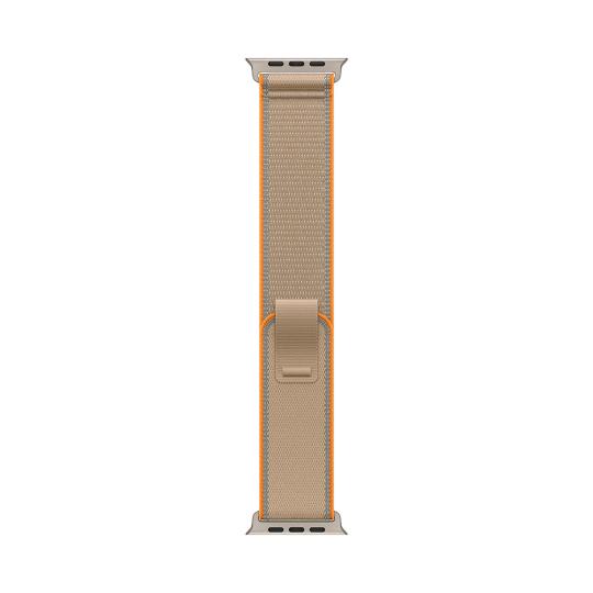 Apple Watch Ultra 4 GPS + Cellular 49mm titane naturel Boucle trail sable M/L 64Go