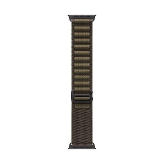 Apple Watch Ultra 4 GPS + Cellular 49mm Titan schwarz Alpine Loop dunkeloliv L 64GB