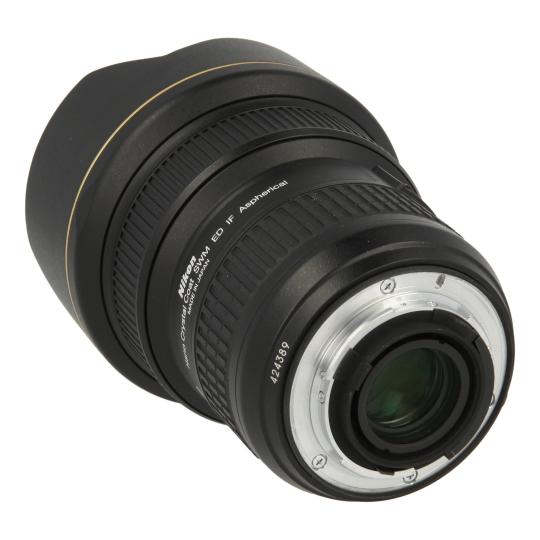Nikon AF-S 14-24mm 1:2.8 G ED NIKKOR negro