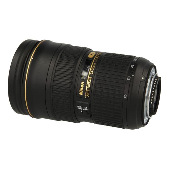 Nikon Nikkor 24-70mm F2.8 SWM AF-S MA G ED objetivo negro