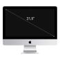 Apple iMac 21,5" Zoll, (2014) Intel Core i5 1,40 GHz 500 GB HDD 8 GB silber gut