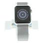 Apple Watch Series 1 38mm acier inoxydable argent bracelet milanais argent