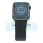 Apple Watch Series 1 42mm acier inoxydable noir bracelet sport noir bon