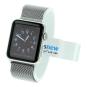 Apple Watch (Gen. 1) 42mm Edelstahlgehäuse Silber mit Milanaise-Armband silber
