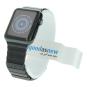 Apple Watch (Gen. 1) 38mm Edelstahlgehäuse Spaceschwarz mit Gliederarmband Schwarz Edelstahl Spaceschwarz
