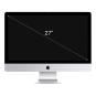Apple iMac 27" Zoll 5K Display, (2015) Intel Core i5 3,2 GHz 1 TB SSD 24 GB silber