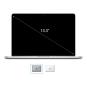 Apple MacBook Pro 2016 13" 2,40 GHz i7 512 GB SSD 16 GB silber