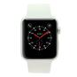 Apple Watch Series 1 Aluminiumgehäuse silber 42mm mit Sportarmband weiss aluminium silber gut