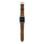 Apple Watch Series 2 Herm√®s Edelstahlgehäuse silber 42mm mit Single Tour Barenia-Lederarmband Fauve edelstahl silber