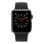 Apple Watch Series 3 aluminio gris espacial 42mm con pulsera deportiva negro (GPS) aluminio gris espacial buen estado