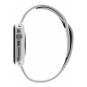 Apple Watch Series 3 Aluminiumgehäuse silber 42mm mit Nike Sportarmband pure platinum / schwarz (GPS) aluminium silber