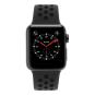 Apple Watch Series 3 Aluminiumgehäuse spacegrau 38mm Nike Sportarmband anthrazit / schwarz (GPS)