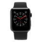 Apple Watch Series 3 GPS + Cellular 42mm aluminium gris bracelet sport noir 