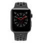 Apple Watch Series 3 Aluminiumgehäuse grau 42mm mit Nike Sportarmband anthrazit / schwarz (GPS + Cellular) aluminium grau