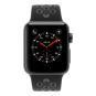 Apple Watch Series 2 38mm aluminium gris bracelet sport Nike+ noir/gris