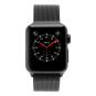 Apple Watch Series 2 Edelstahlgehäuse 38mm schwarz mit Milanaise-Armband schwarz edelstahl spaceschwarz