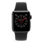 Apple Watch Series 2 Edelstahlgehäuse 38mm schwarz mit Sportarmband schwarz edelstahl spaceschwarz