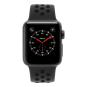 Apple Watch Series 3 Nike GPS + Cellular 38mm aluminium gris bracelet sport gris/noir