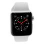 Apple Watch Series 3 Aluminiumgehäuse silber 42mm mit Sportarmband weiss (GPS) aluminium silber