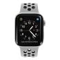 Apple Watch Series 4 Nike+ aluminio plateado 44mm con pulsera deportiva platinum/negro (GPS + Cellular) aluminio plateado