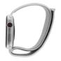 Apple Watch Series 4 Nike+ GPS + Cellular 44mm aluminium argent boucle sport blanc