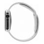 Apple Watch Series 4 Edelstahlgehäuse silber 44mm mit Sportarmband (GPS + Cellular) edelstahl silber