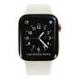 Apple Watch Series 4 GPS + Cellular 44mm acier inoxydable or bracelet sport gris rocher 