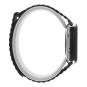 Apple Watch Series 2 Edelstahlgehäuse silber 42mm Lederarmband mit Schlaufe mitternachtsblau Edelstahl silber