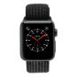 Apple Watch Series 3 Aluminiumgehäuse grau 38mm mit Nike+ Sport Loop schwarz/platinum-grau (GPS + Cellular) aluminium grau