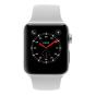 Apple Watch Series 3 GPS + Cellular 42mm alluminio argento cinturino Sport bianco