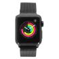 Apple Watch Series 3 GPS + Cellular 38mm acero inox negro milanesa negro