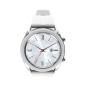 Huawei Watch GT Elegant silber mit Silikonarmband weiß weiß