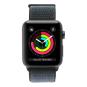 Apple Watch Series 3 Nike+ GPS + Cellular 42mm aluminium gris boucle sport noir 